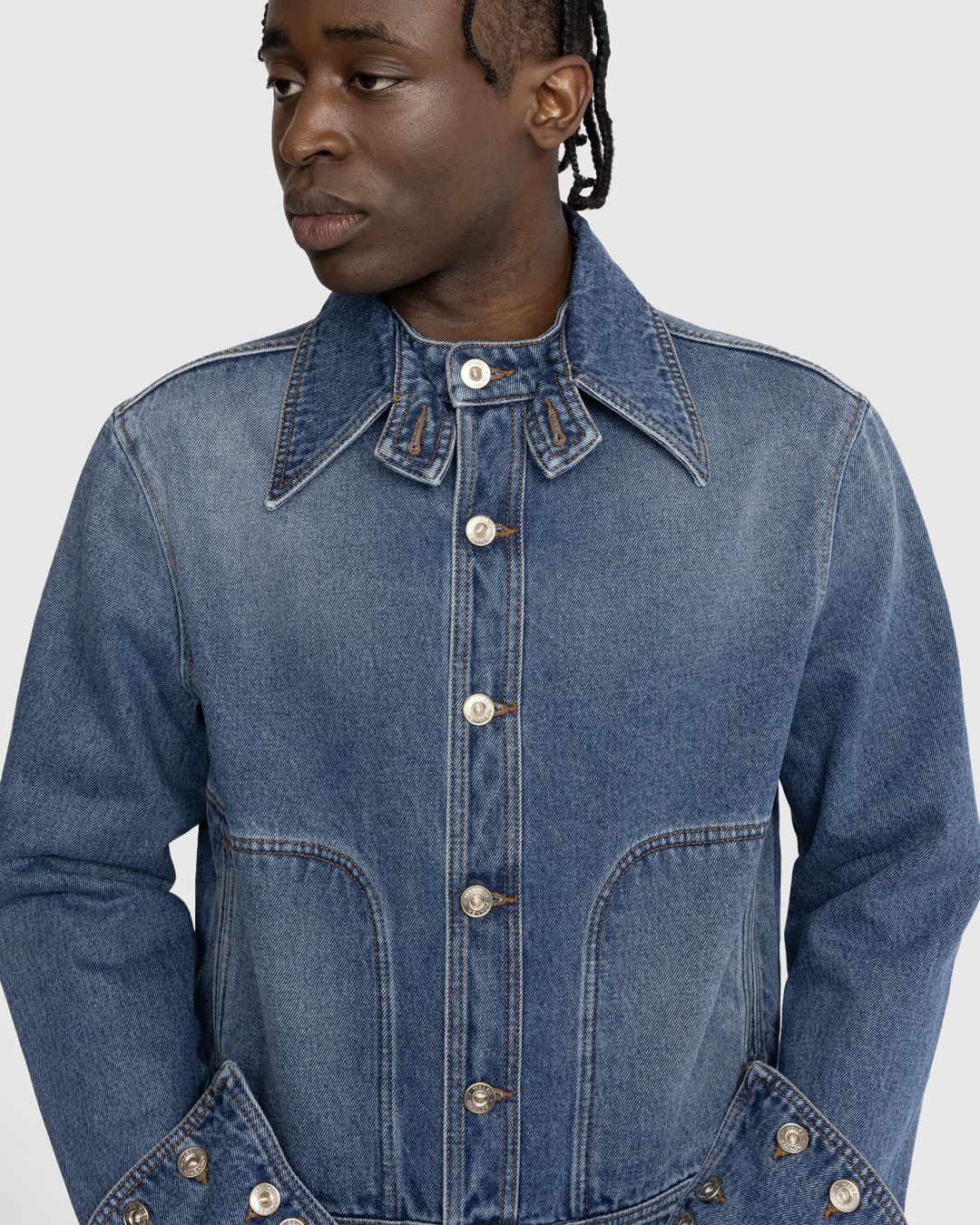 Wales Bonner Delta Denim Jacket Highsnobiety Shop