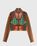 Jean Paul Gaultier – Zip High Neck Longsleeve Top Orange - Longsleeves - Orange - Image 1
