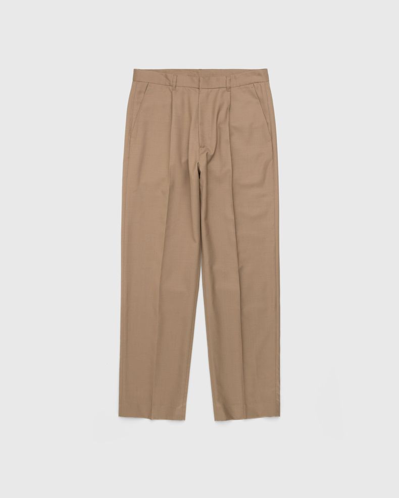 Tropical Wool Suiting Pants Sand