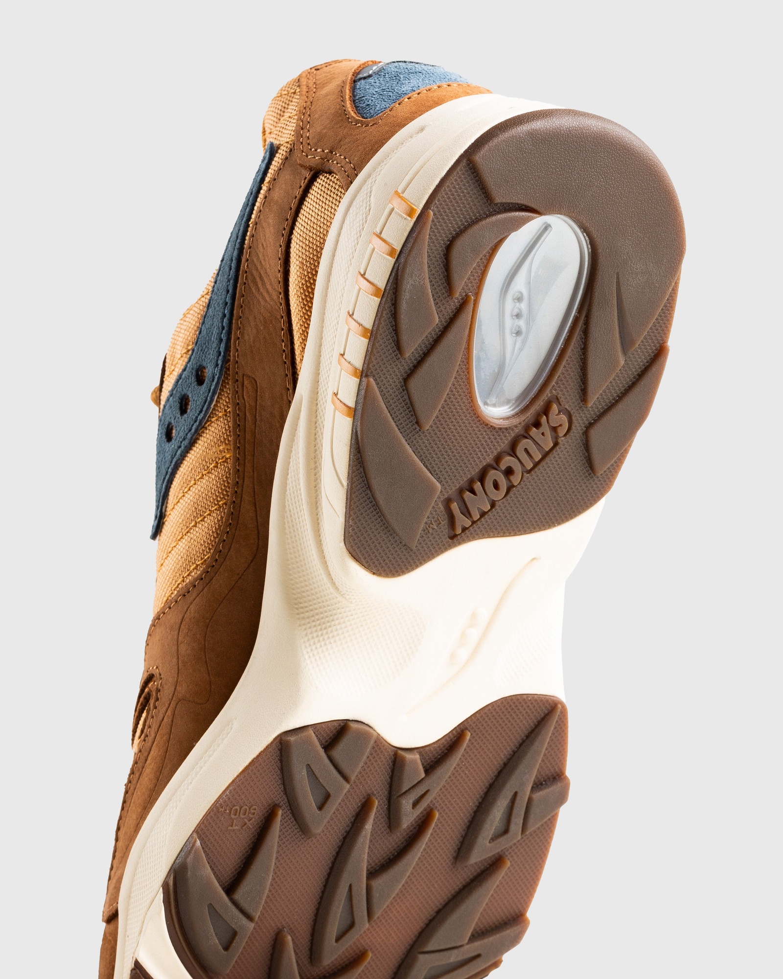 Saucony – 3D Grid Hurricane Brown/Rust | Highsnobiety Shop