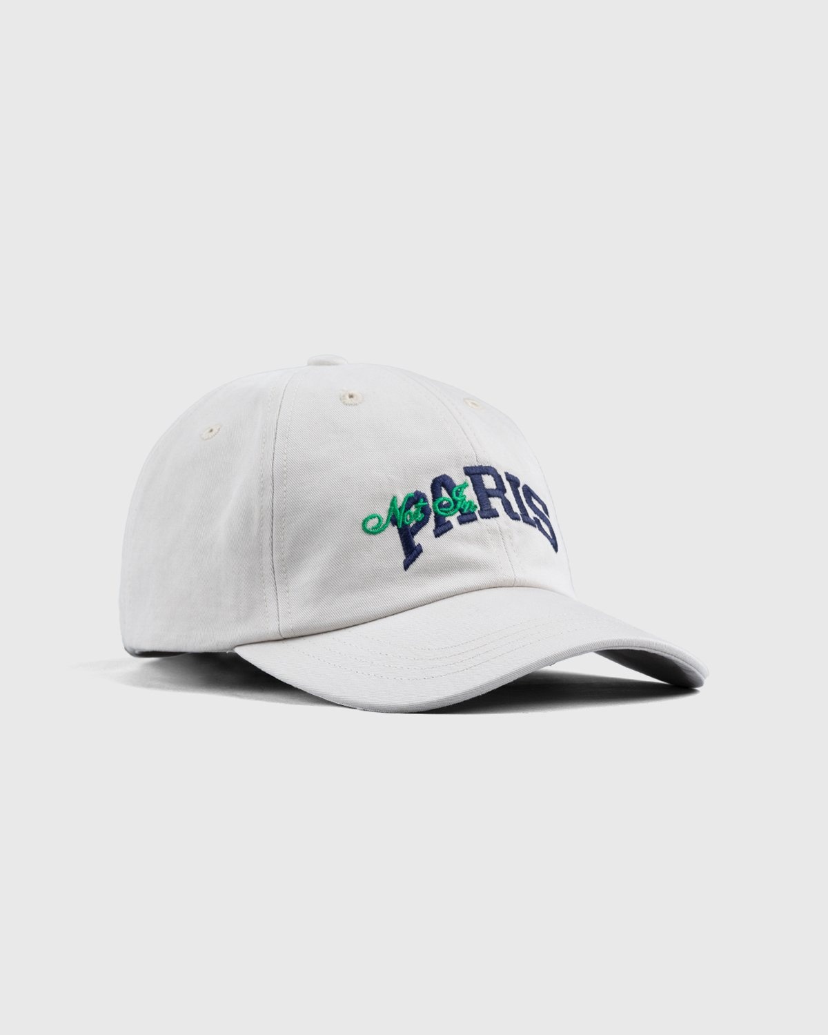 Highsnobiety – Not In Paris 3 Logo Cap Natural - Hats - Beige - Image 1