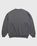 Auralee – Knitted Cotton Crew Grey - Sweatshirts - Grey - Image 2