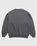 Auralee – Knitted Cotton Crew Grey - Sweats - Grey - Image 2
