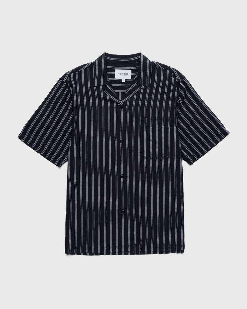 Carhartt WIP – Reyes Stripe Shirt Black