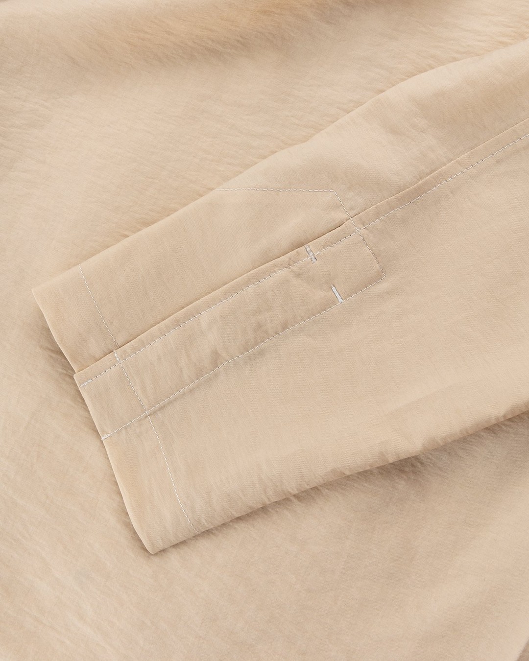 Arnar Mar Jonsson – Solarlag Hooded Shirt Melon/Chocolate - Outerwear - Beige - Image 6