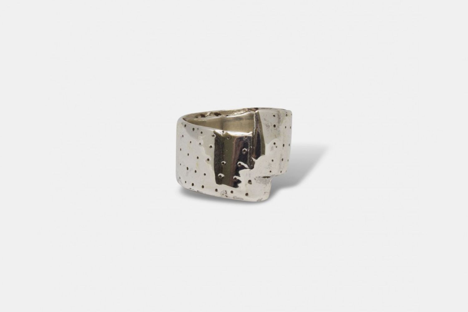 Mini Band-Aid Ring Silver by Michelle Lopez