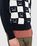 Acne Studios – Knit Wool Cardigan Black/Oatmeal Melange - Knitwear - Black - Image 7