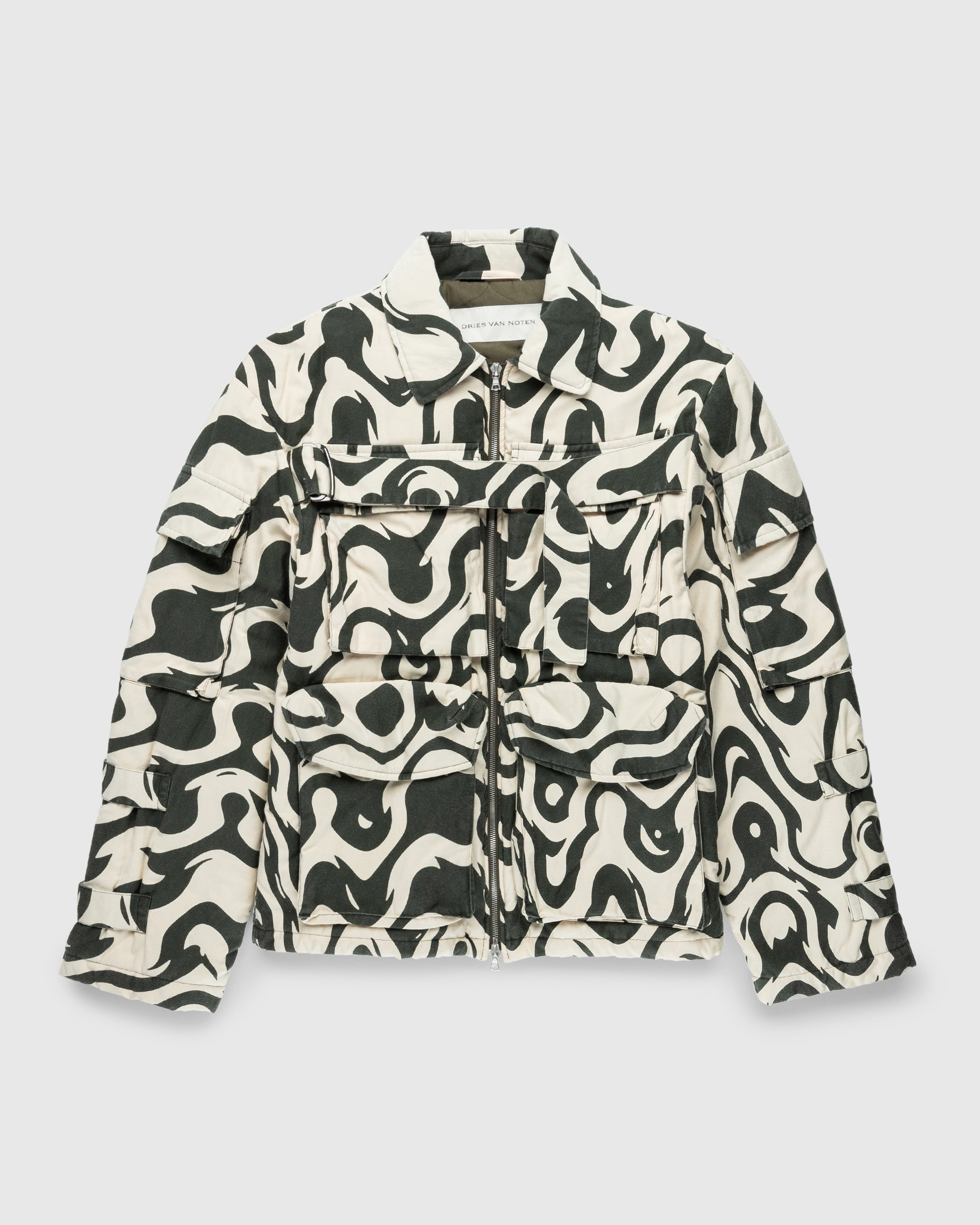 Dries van Noten – Vonac Bis Jacket Anthracite - Outerwear - Grey - Image 1