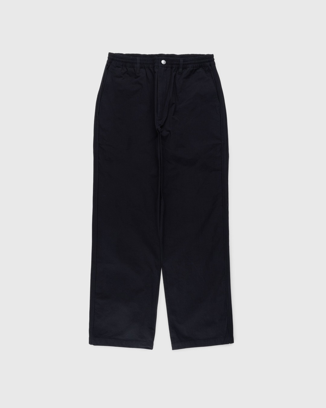 Highsnobiety HS05 – Reverse Piping Elastic Trouser Black - Pants - Black - Image 1