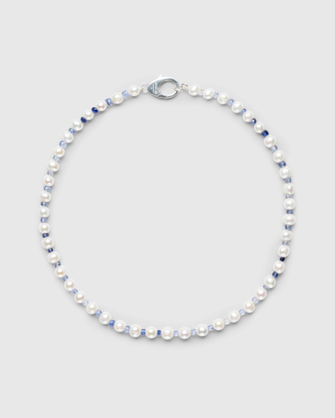 Hatton Labs – Gradient Crystal Pearl Chain Silver/White - Jewelry - Multi - Image 1