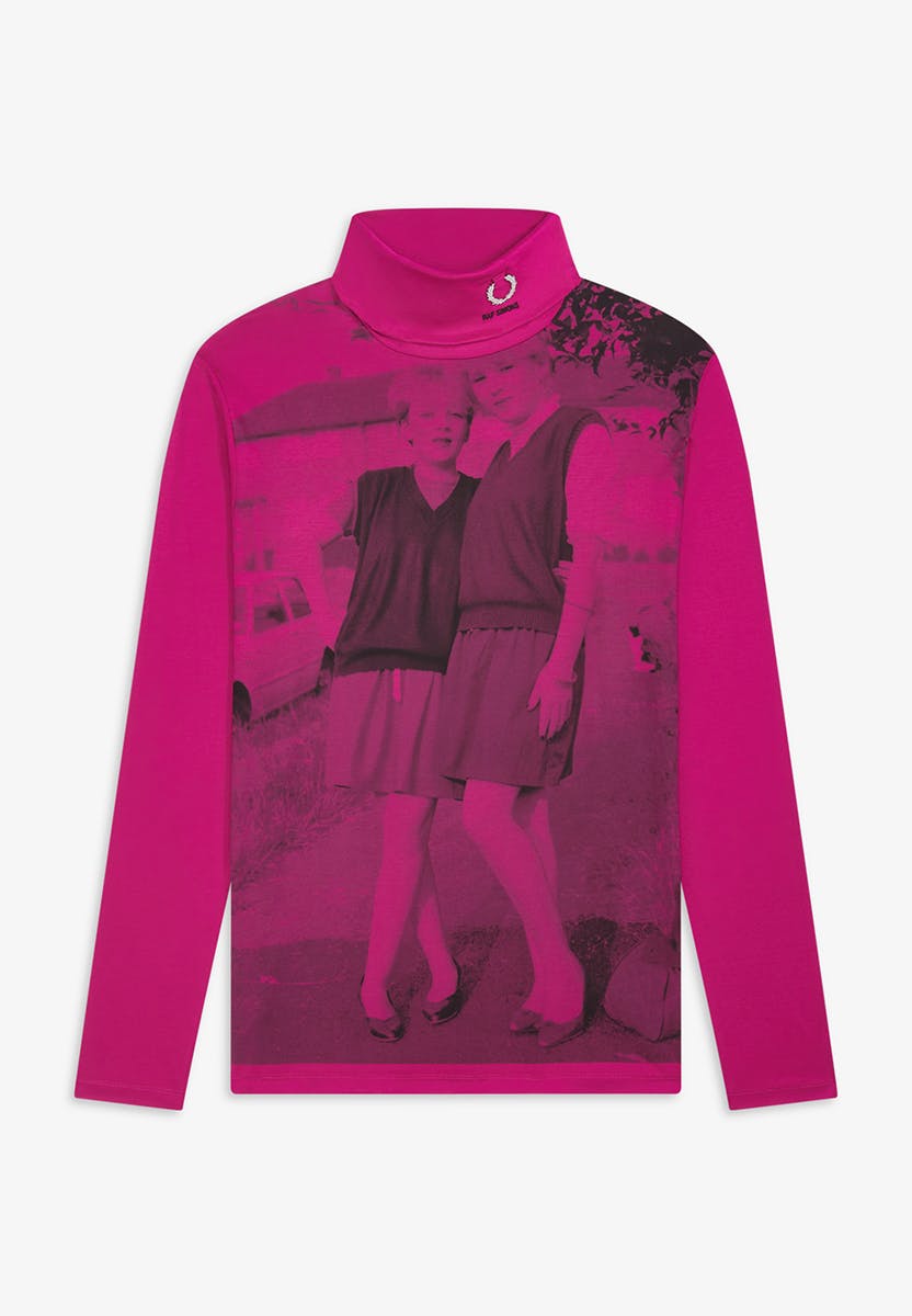 fred perry raf simons turtleneck