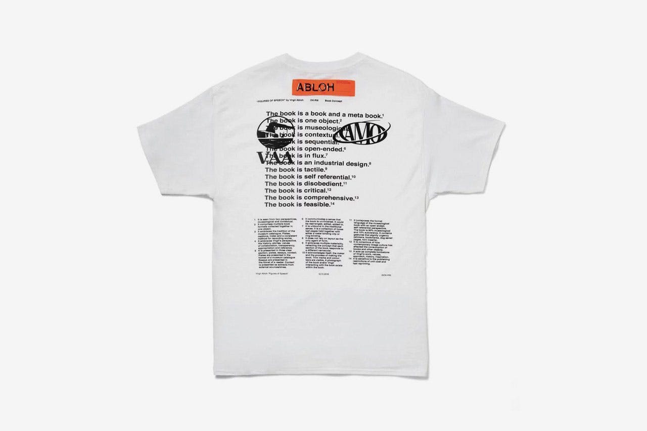 virgil abloh figures of speech t shirts