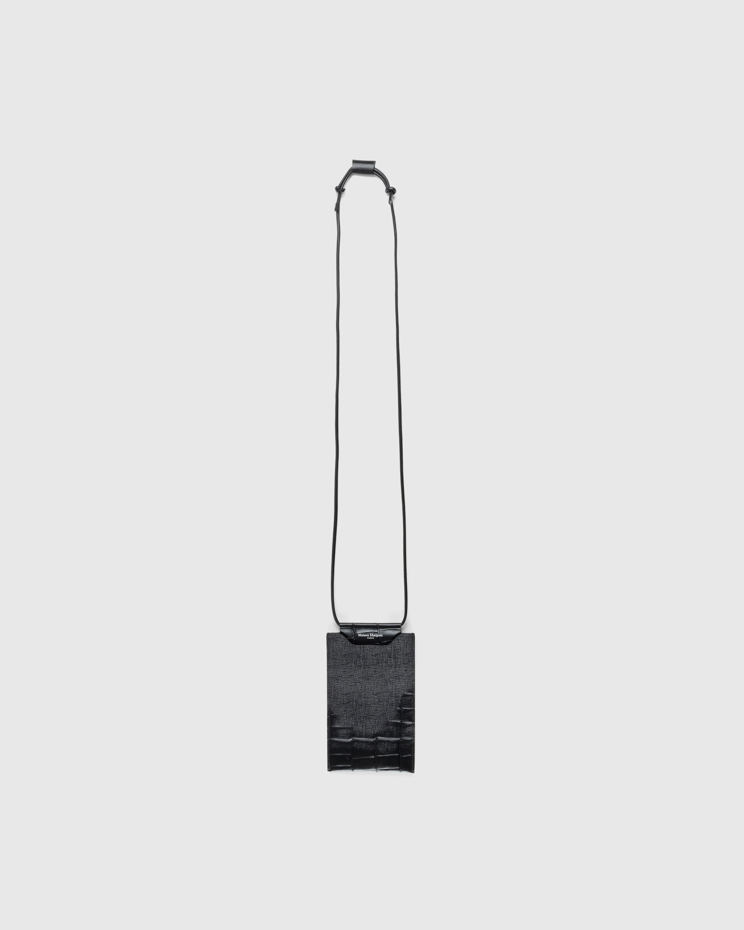 Maison Margiela – Leather Pouch Black - Bags - White - Image 1
