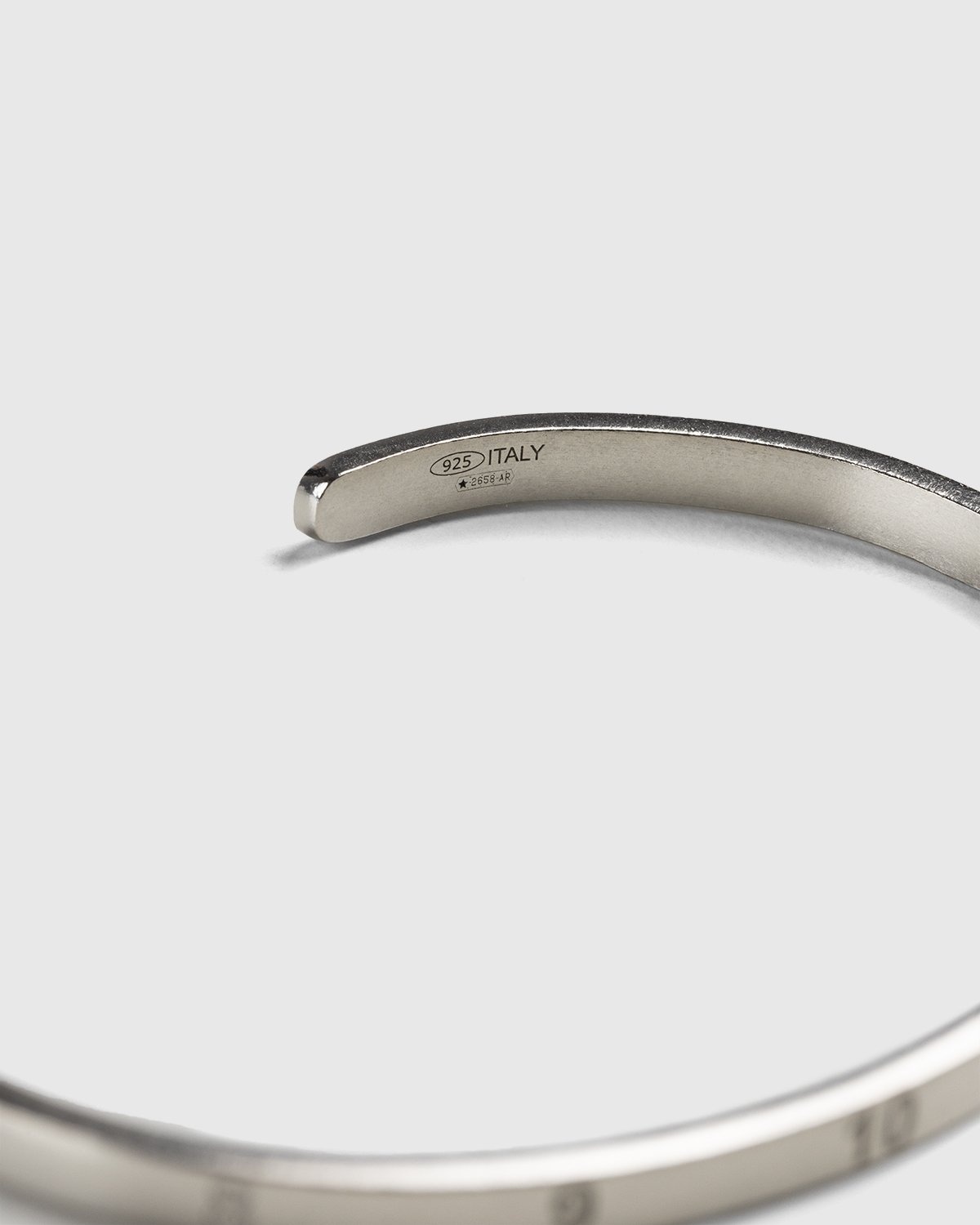 Maison Margiela – Numbers Slim Bracelet Silver - Jewelry - Silver - Image 2