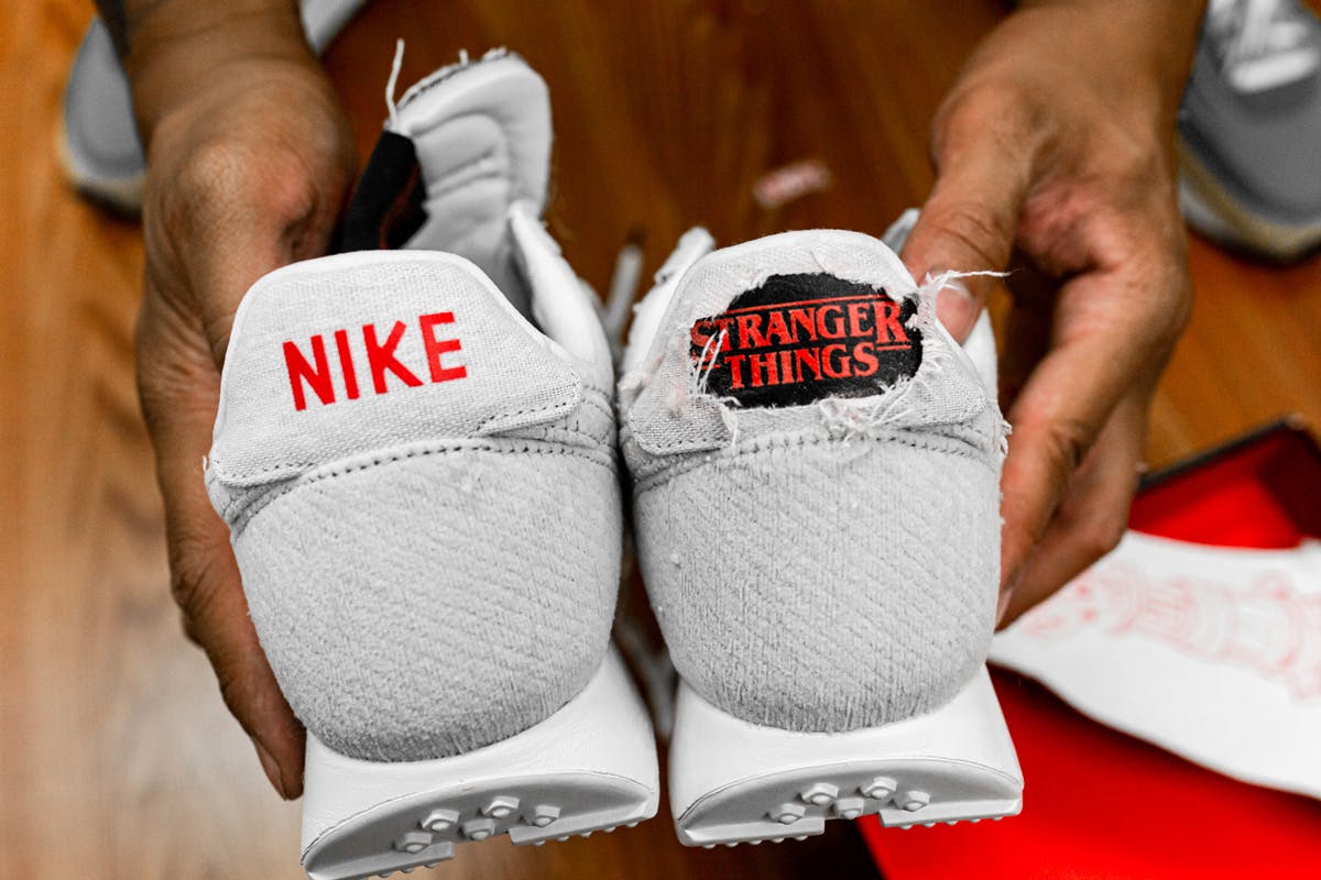 stranger ting nike tailwind Stranger Things bait sdcc