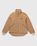 Acne Studios – Polar Fleece Jacket Camel Brown - Fleece Jackets - Brown - Image 1