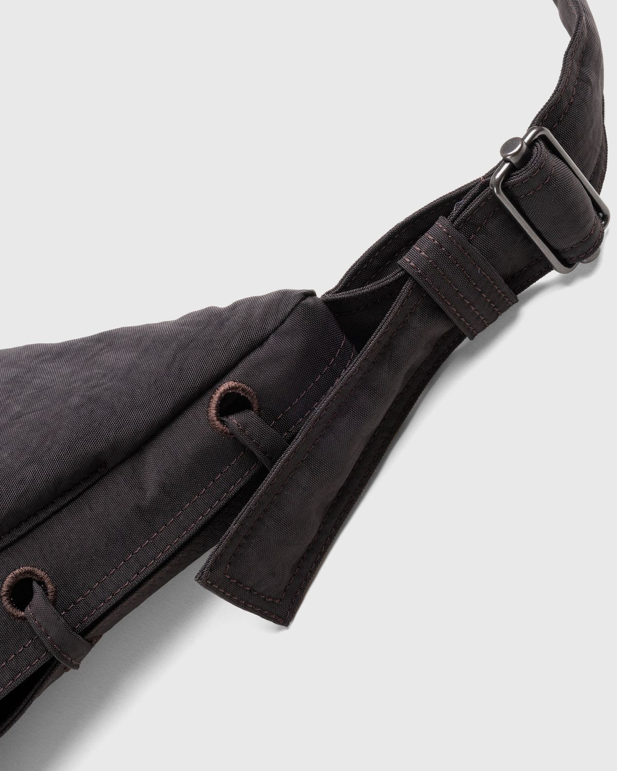 Lemaire – Soft Game Bag Dark Chocolate - Bags - Brown - Image 2