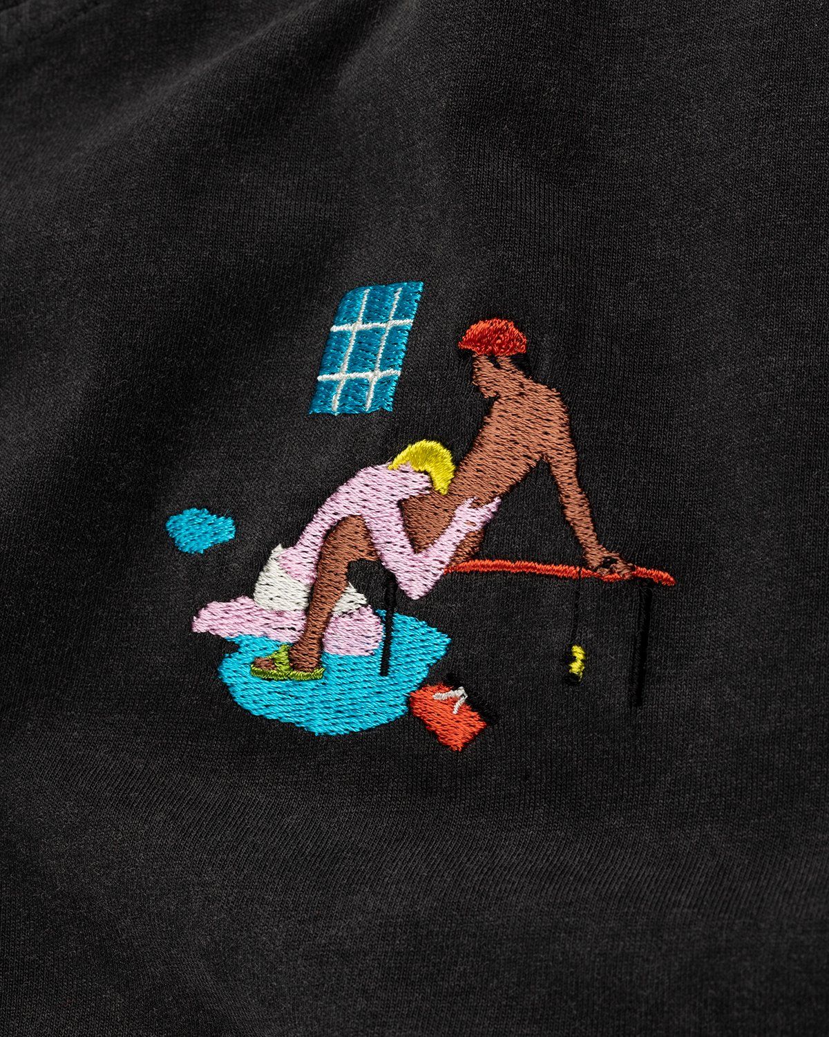 Carne Bollente – Deep Diving T-Shirt Washed Black - Tops - Black - Image 5