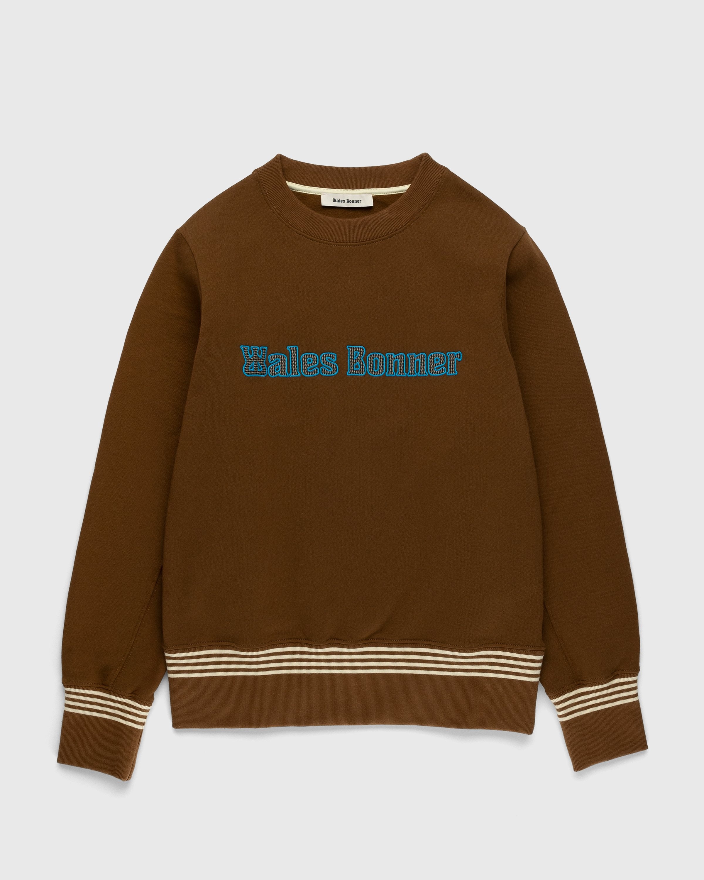 Wales Bonner – Original Sweatshirt Brown | Highsnobiety Shop