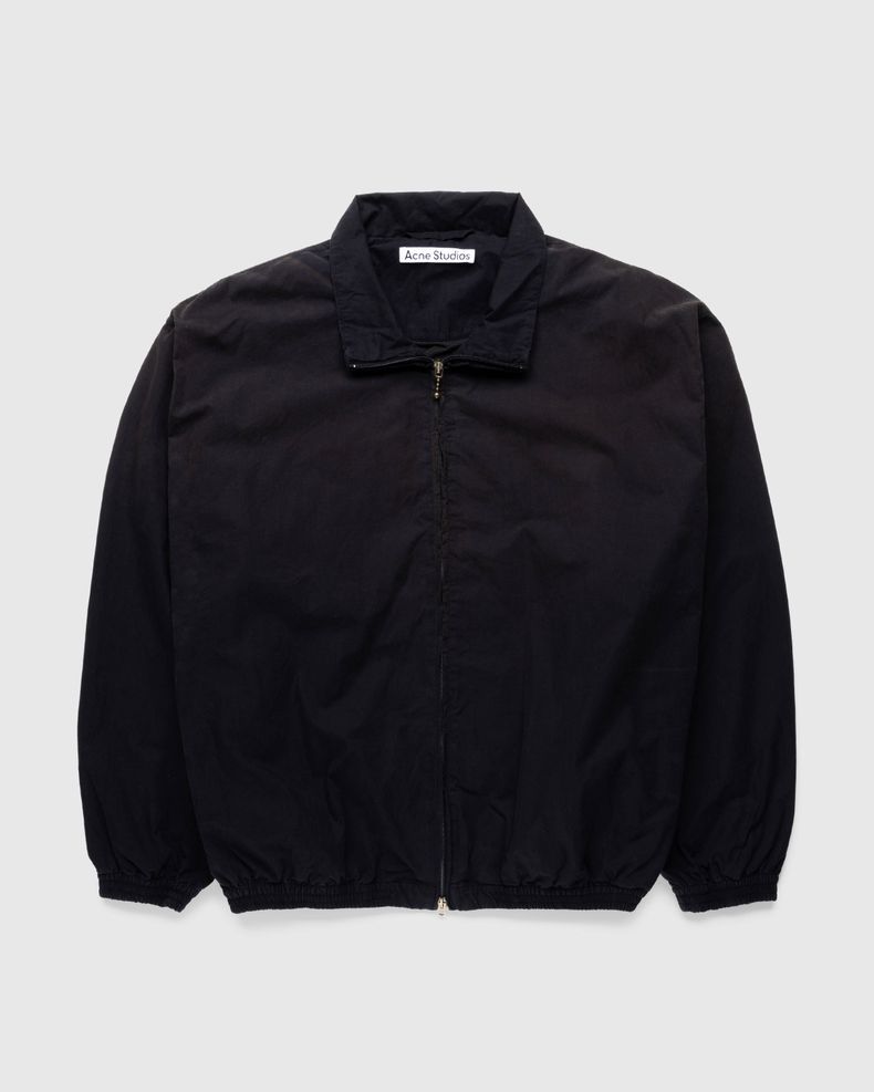 Acne Studios – Logo Zipper Jacket Black
