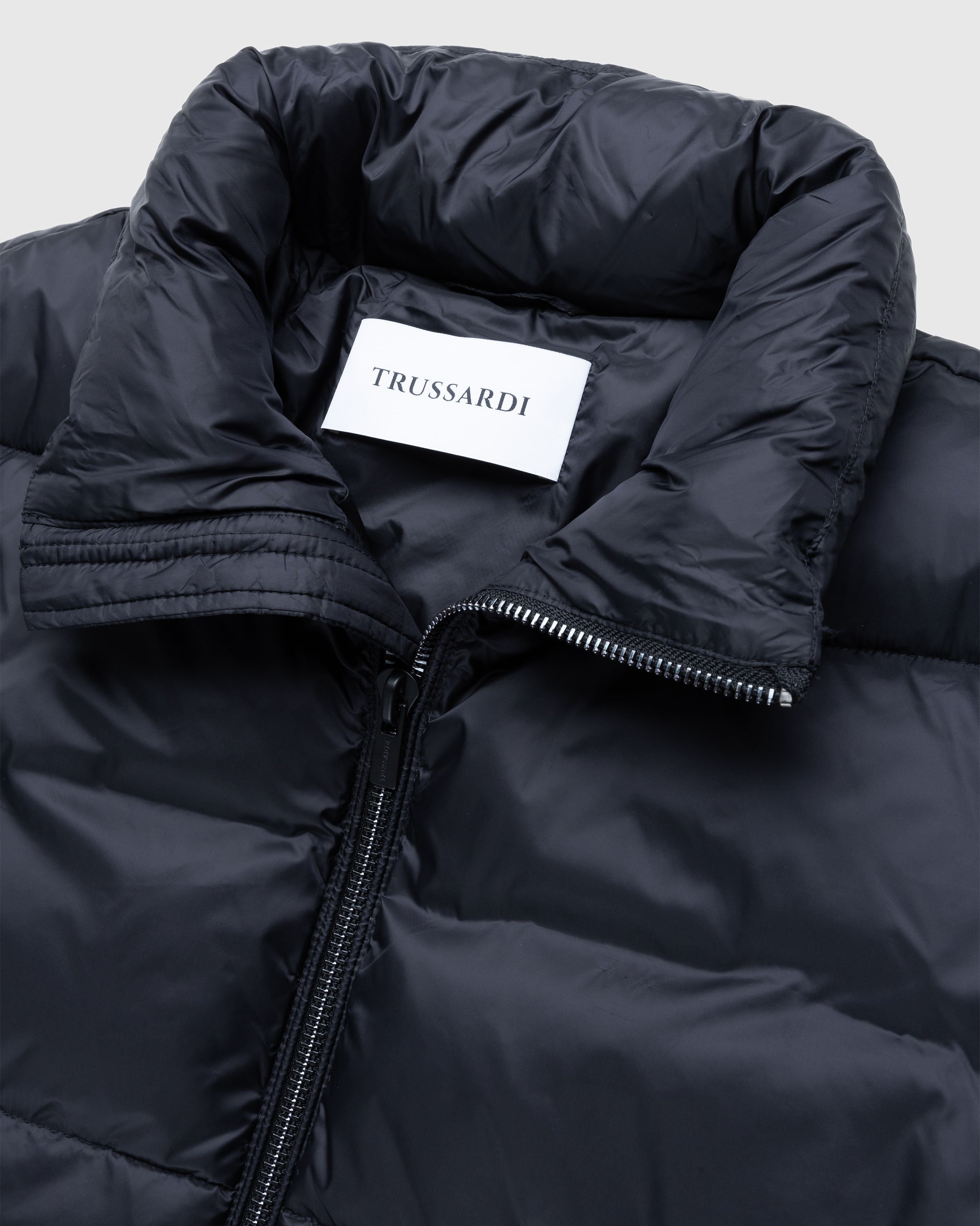 Trussardi Nylon Down Jacket Black Highsnobiety Shop