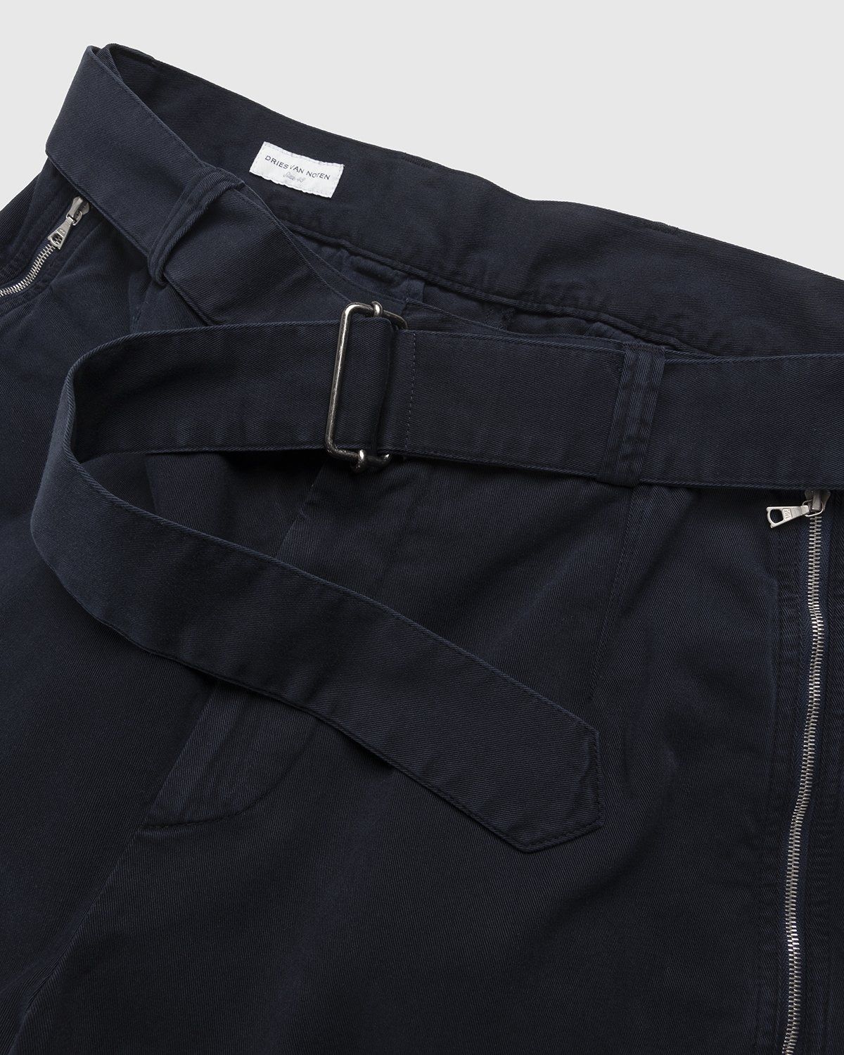 Dries van Noten – Penson Pants Navy - Trousers - Blue - Image 4