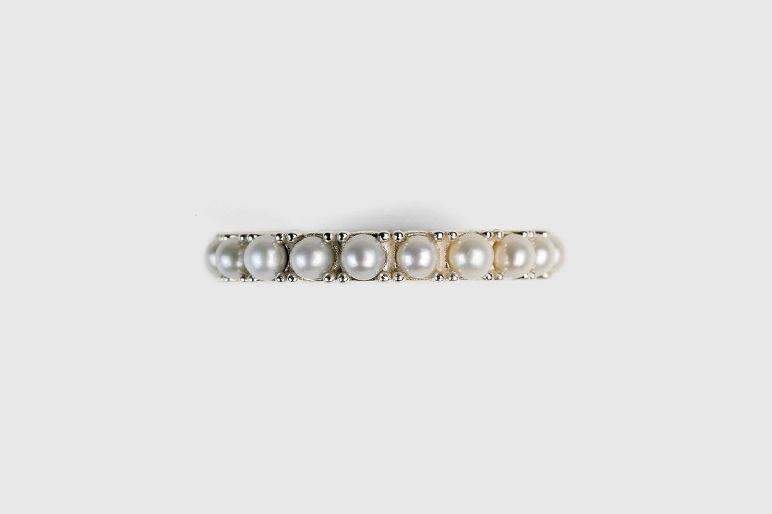 Pearl Eternity Ring