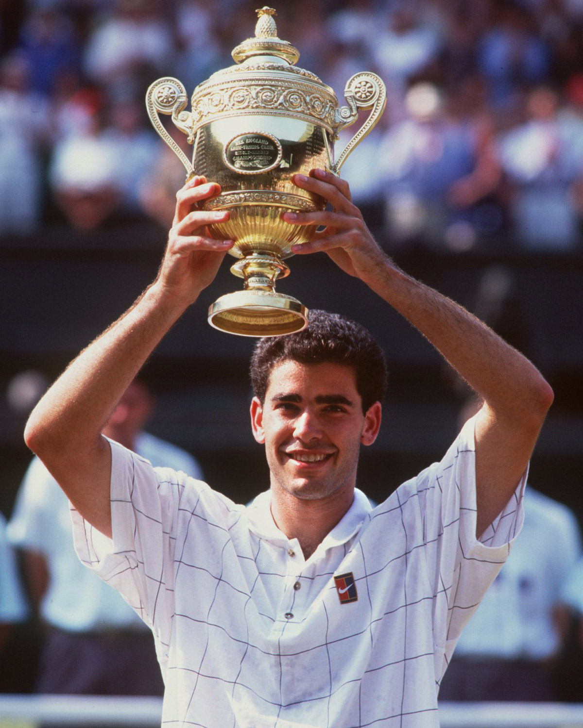 Sampras defeats Boris Becker to win Wimbledon 1995