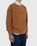 Highsnobiety – Script Logo Reverse Fleece Crew Brown - Sweats - Brown - Image 3