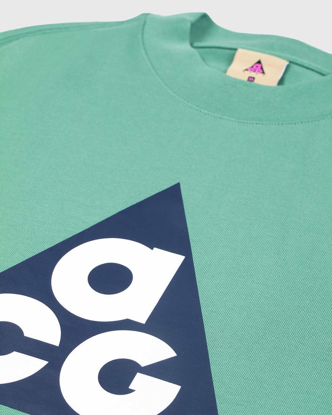 Nike ACG – M NRG ACG LS Big Tee Green - Tops - Green - Image 3