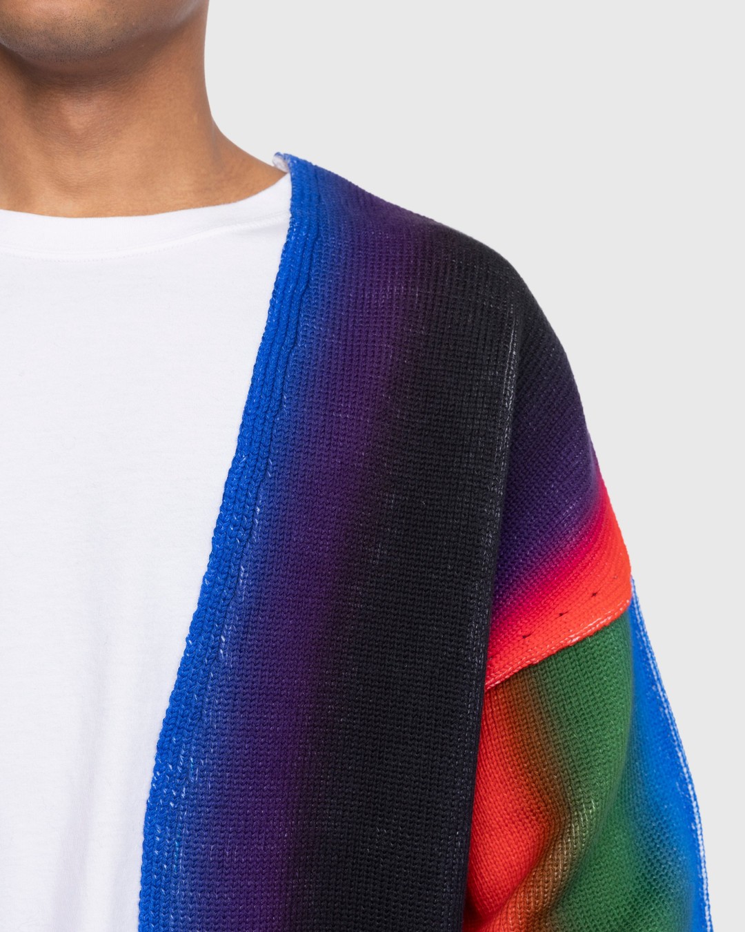 AGR – Digi Printed Gradient Cardigan Multi - Knitwear - Multi - Image 5