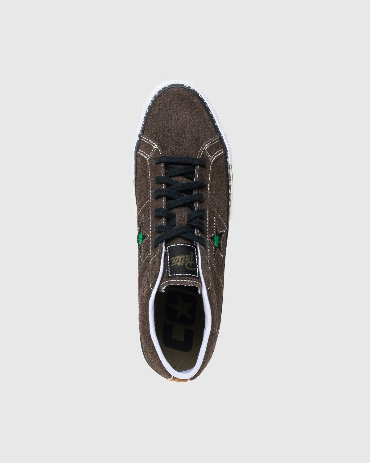 Patta x Converse – “Four Leaf Clover” One Star Pro - Sneakers - Brown - Image 5