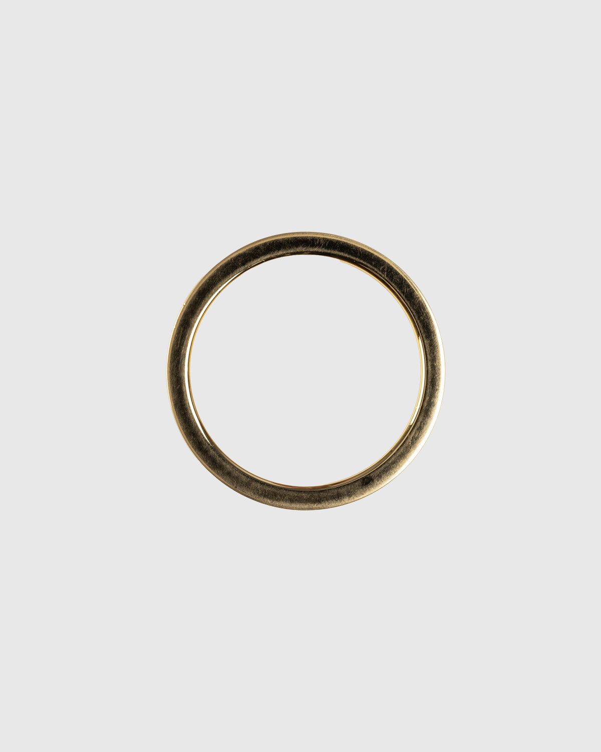 Maison Margiela – Logo-Engraved Ring Gold - Jewelry - Gold - Image 2