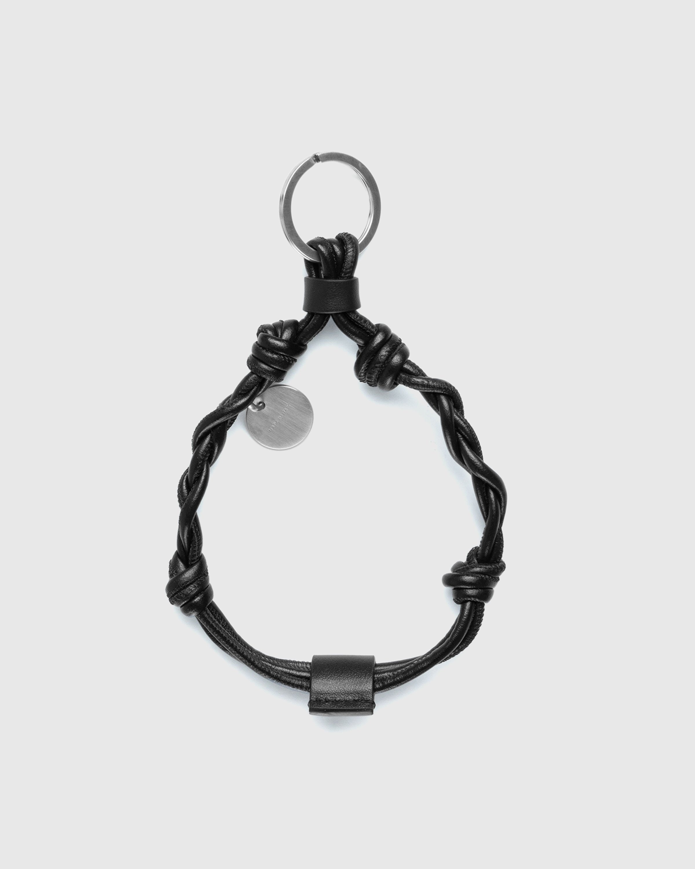 Jil Sander – Tangle Key Ring Black - Keychains - Black - Image 2