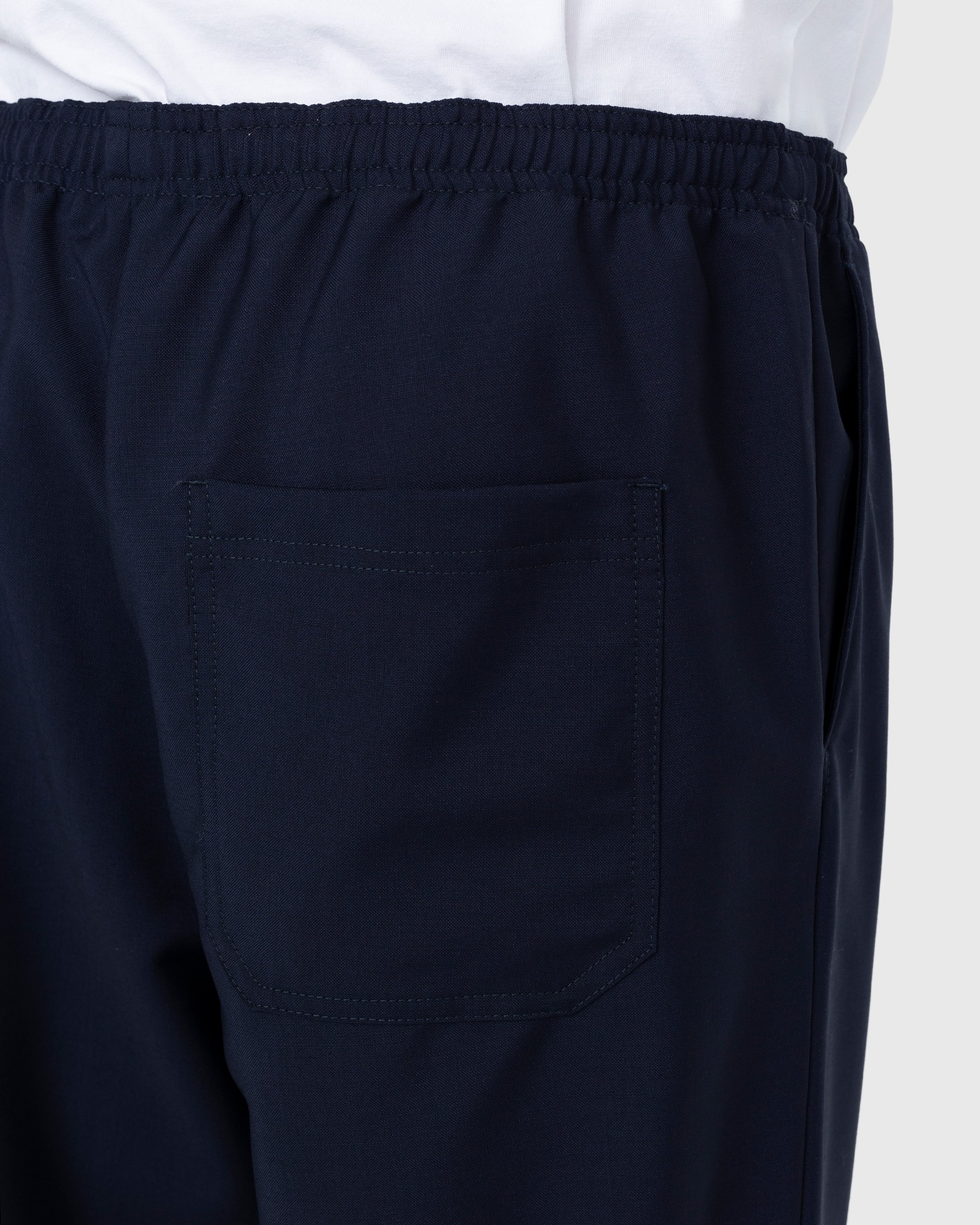 Acne Studios – Loose Fit Drawstring Trousers Blue