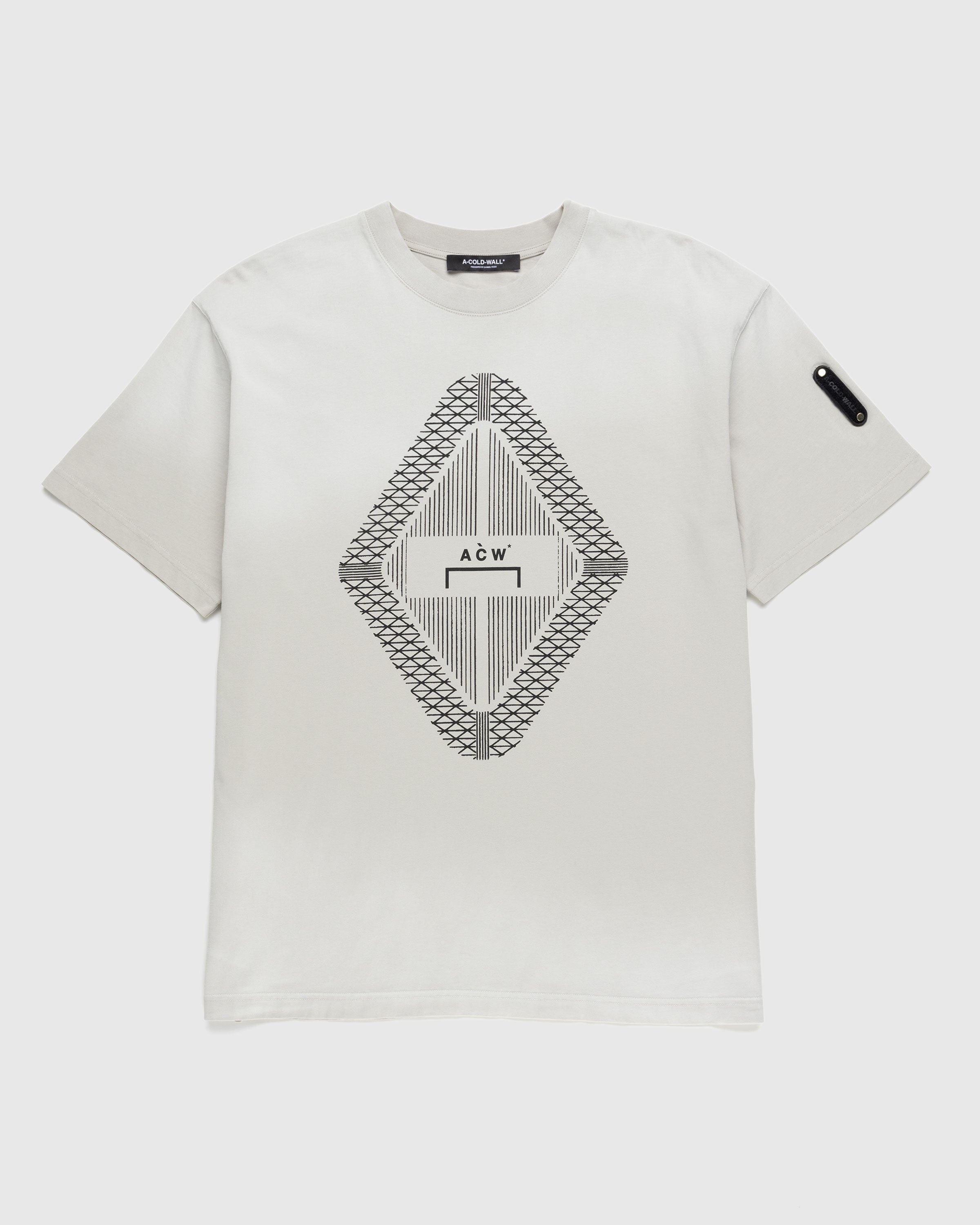 A-Cold-Wall* – Gradient T-Shirt Light Grey - Tops - Grey - Image 1