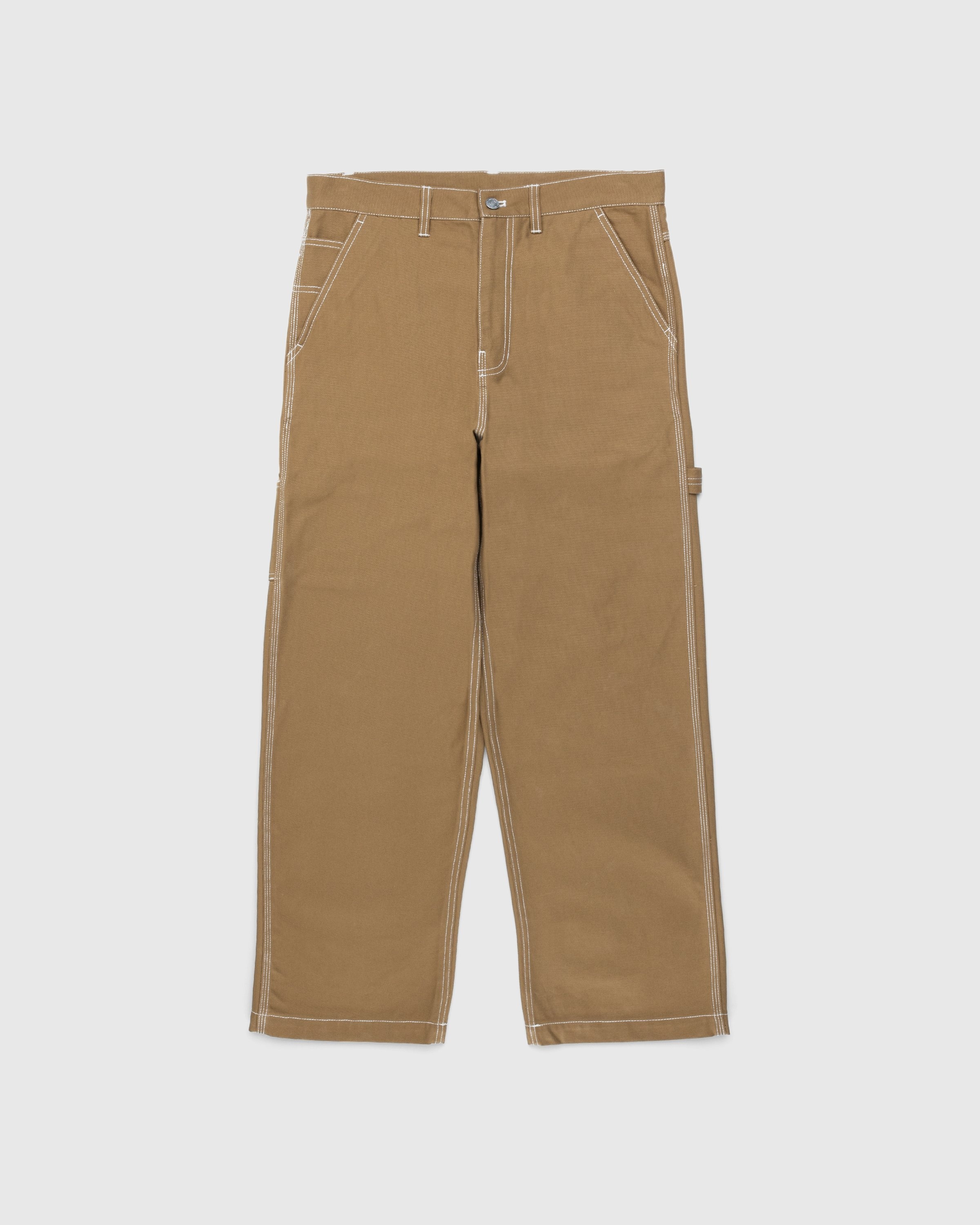 Highsnobiety – Carpenter Trouser Dark Beige - Pants - Brown - Image 1