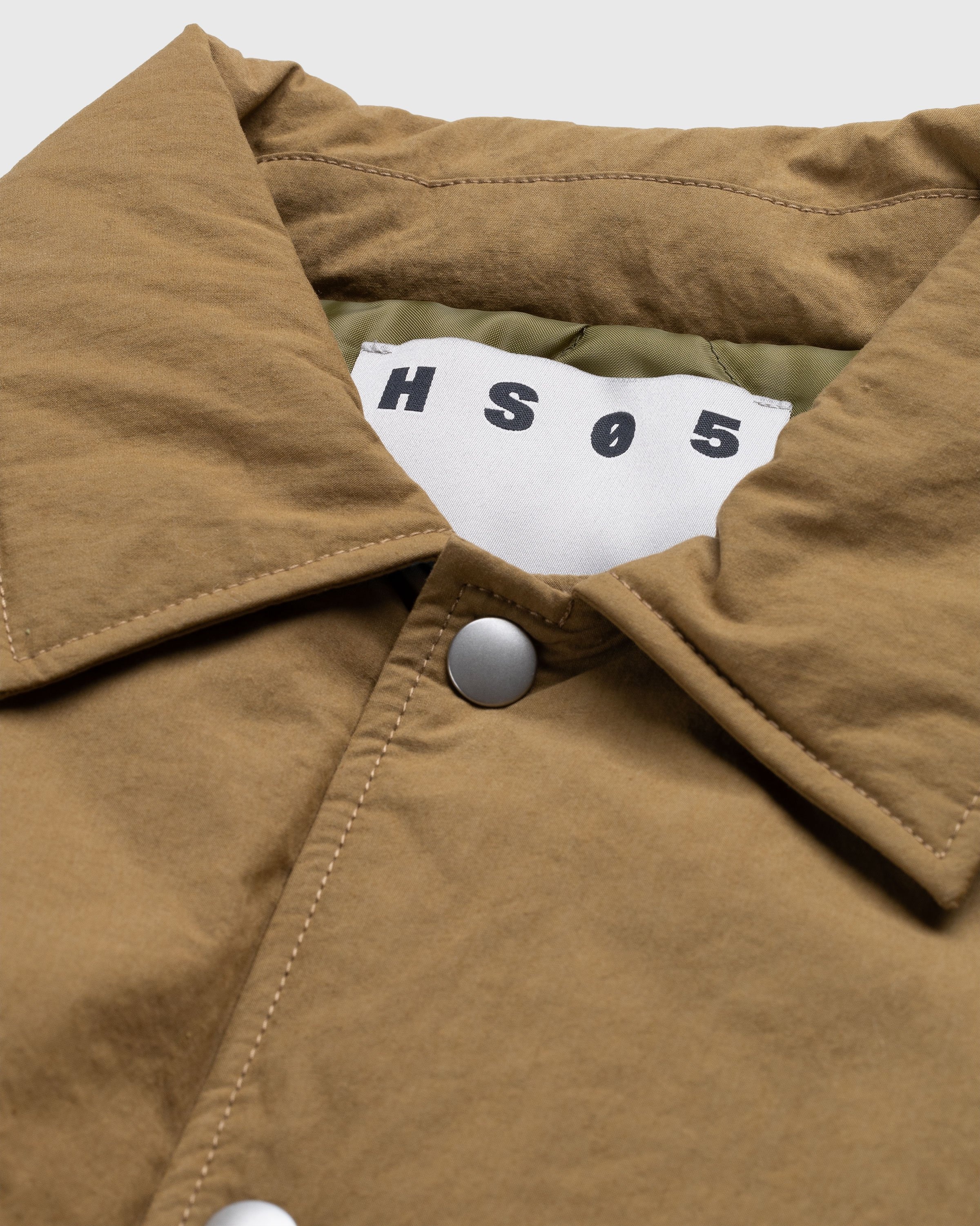 Highsnobiety HS05 – Reverse Piping Insulated Jacket Beige - Outerwear - Beige - Image 6