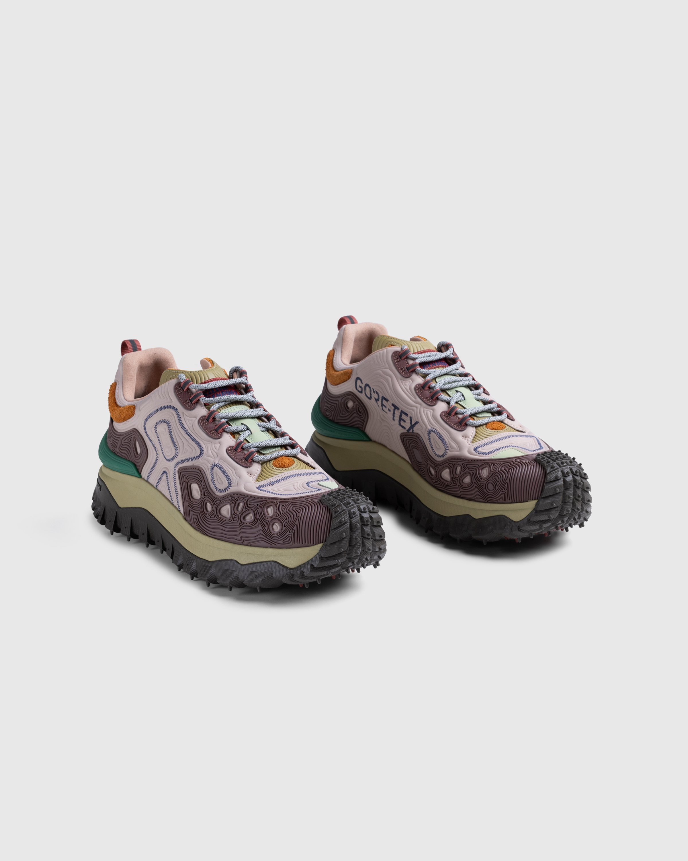 Moncler x Salehe Bembury – Trailgrip Grain Sneakers Pink - Sneakers - Pink - Image 3