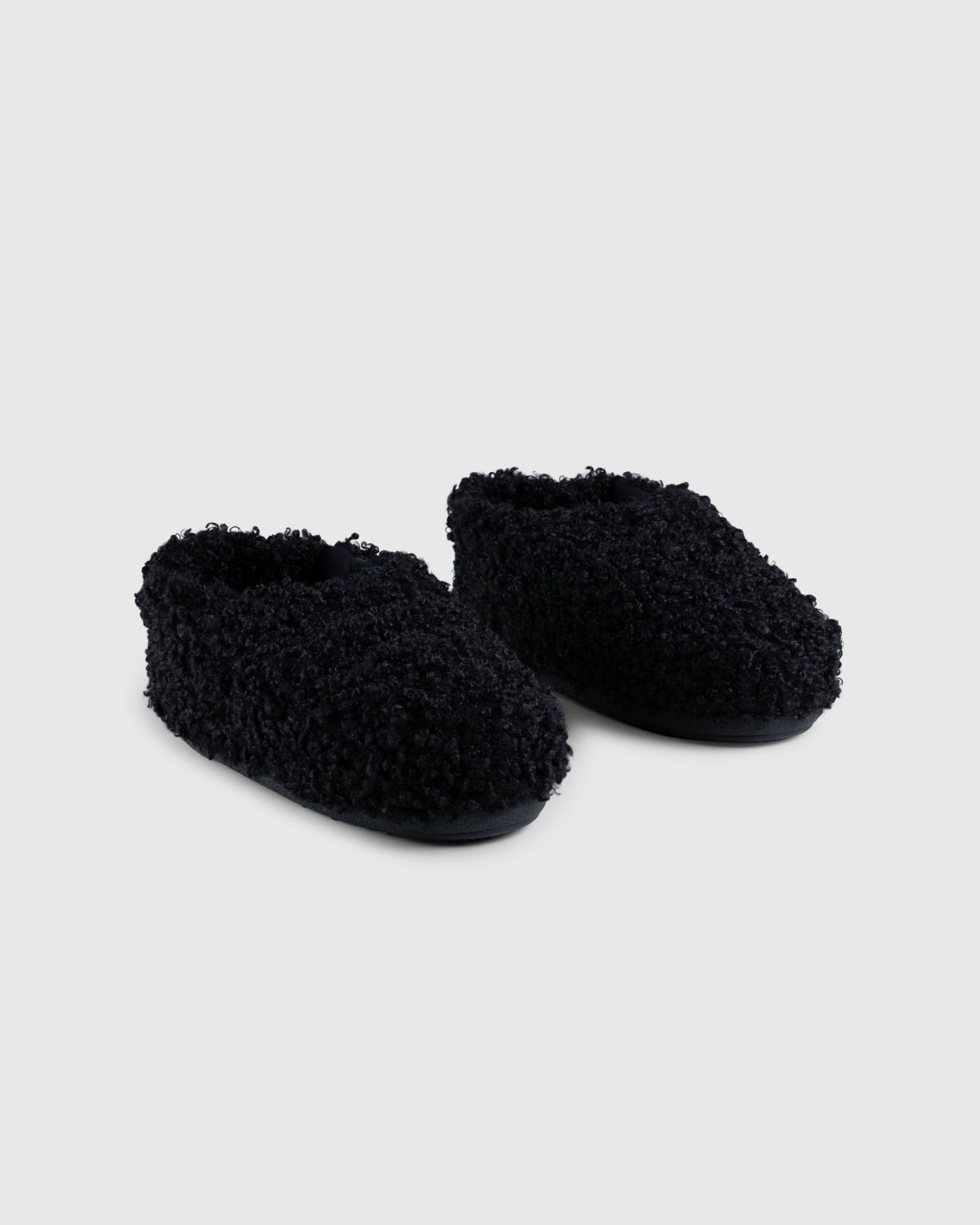Moon Boot – Faux Curly Sandal Band Black - Sandals & Slides - Black - Image 3