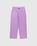 Tekla – Cotton Poplin Pyjamas Pants Purple Pink - Pyjamas - Pink - Image 1