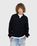 Our Legacy – Evening Polo Black Fuzzy Alpaca - Knitwear - Black - Image 2