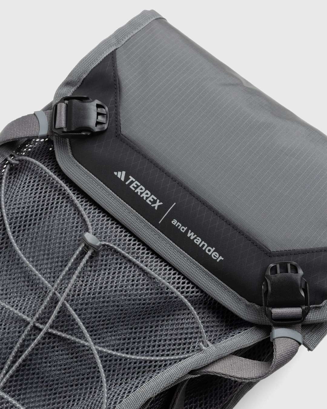 And Wander x Adidas – Aeroready Backpack Grey Four - Bags - Grey - Image 3