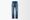 Butterfly Distressed Straight-Leg Jeans