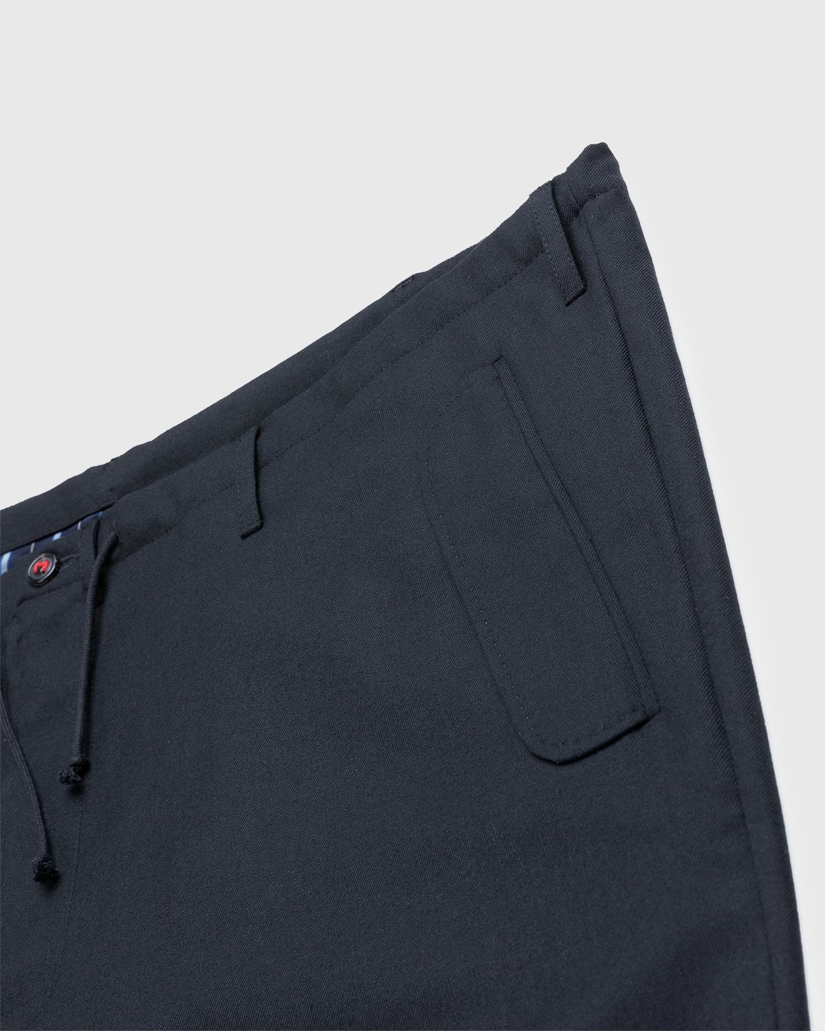 Maison Margiela – Drawstring Leg Trousers Black - Pants - Black - Image 5