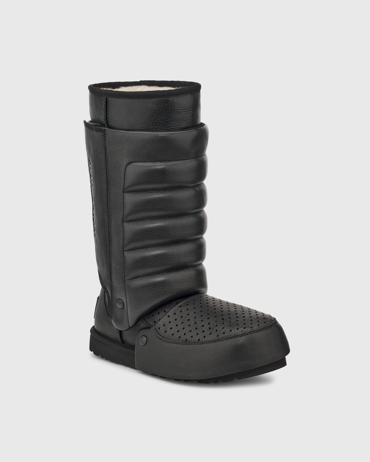 Ugg x Shayne Oliver – Tall Boot Black - Lined Boots - Black - Image 3
