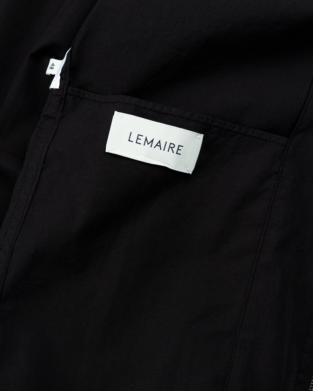 Lemaire – Shirt Blouson Black - Shirts - Black - Image 6