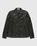 Coated Nylon Overshirt Olive