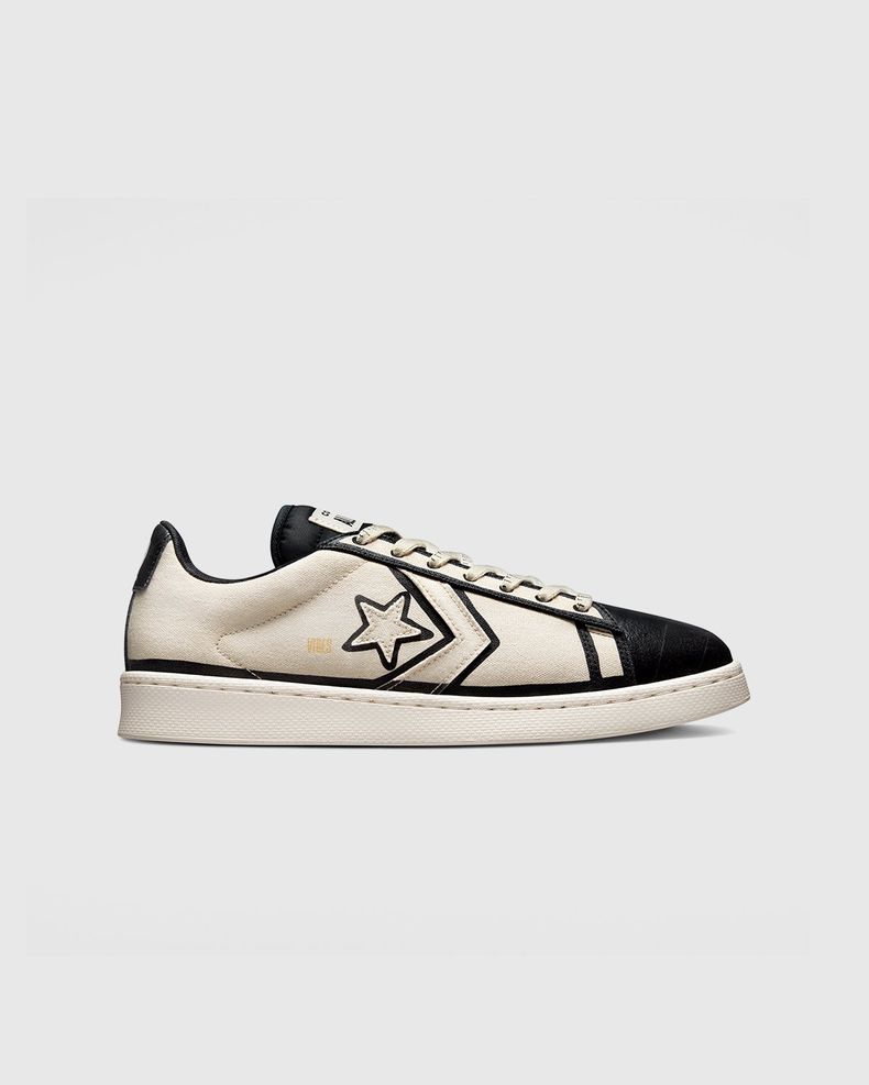 Converse x Joshua Vides – Pro Leather Ox Natural Ivory/Black/White
