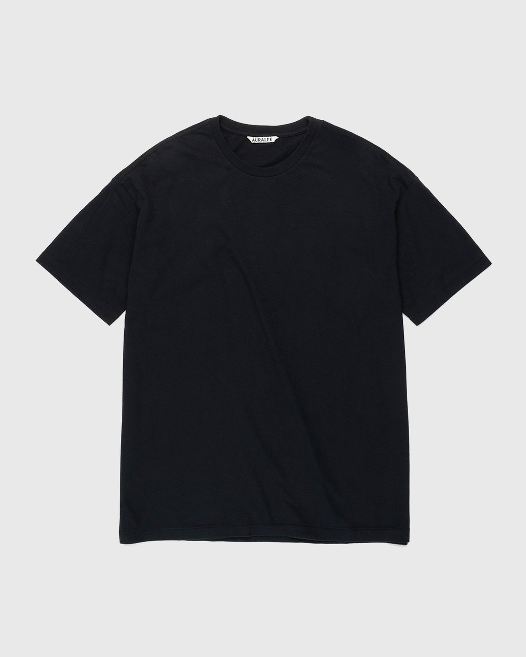 Auralee – Raw Jersey T-Shirt Black | Highsnobiety Shop